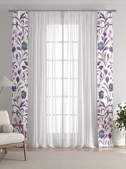 Тюль с декоративными подхватами Лабрист - 213 - фото 7