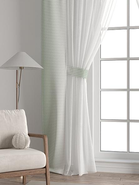 Тюль с декоративными подхватами Лабрист - 217 - фото 6