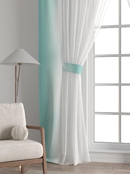 Тюль с декоративными подхватами Лабрист - 221 - фото 6