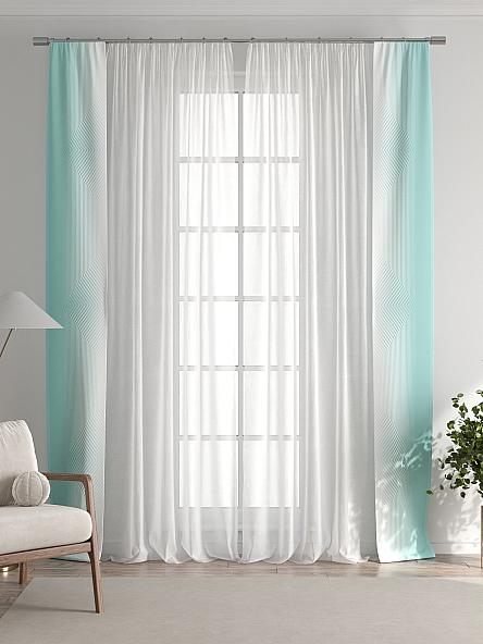 Тюль с декоративными подхватами Лабрист - 221 - фото 7