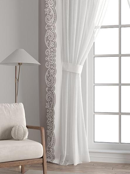 Тюль с декоративными подхватами Лабрист - 222 - фото 6