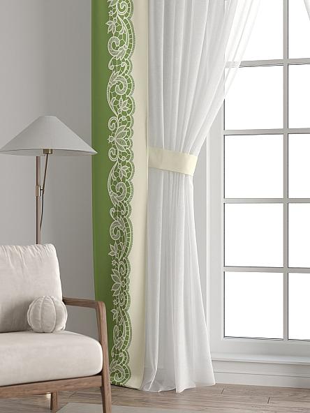 Тюль с декоративными подхватами Лабрист - 224 - фото 6