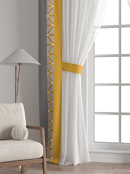 Тюль с декоративными подхватами Лабрист - 230 - фото 6