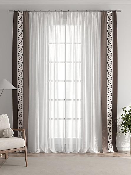 Тюль с декоративными подхватами Лабрист - 233 - фото 7