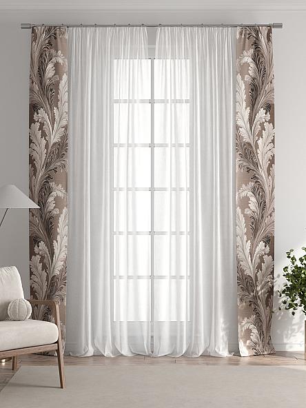 Тюль с декоративными подхватами Лабрист - 235 - фото 7