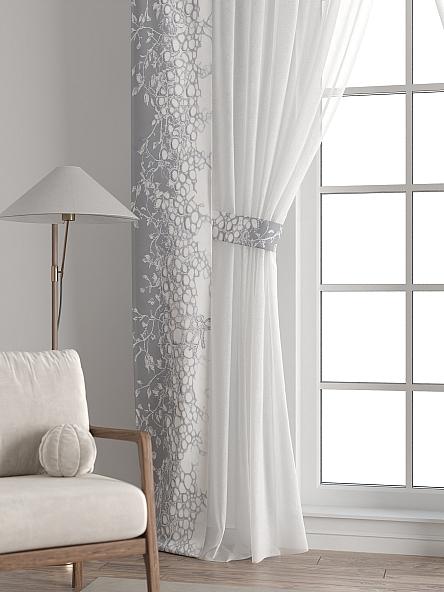 Тюль с декоративными подхватами Лабрист - 242 - фото 6