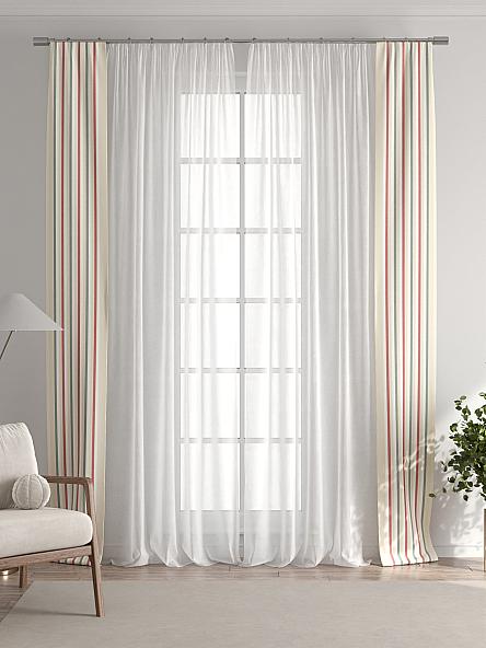 Тюль с декоративными подхватами Лабрист - 245 - фото 7