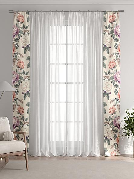 Тюль с декоративными подхватами Лабрист - 246 - фото 7