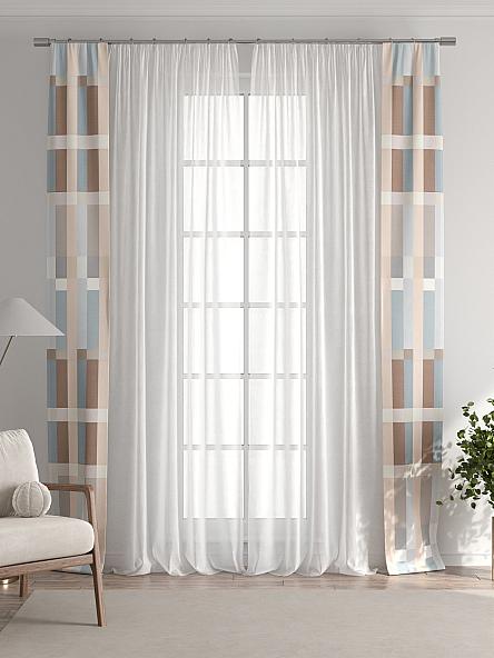 Тюль с декоративными подхватами Лабрист - 247 - фото 7