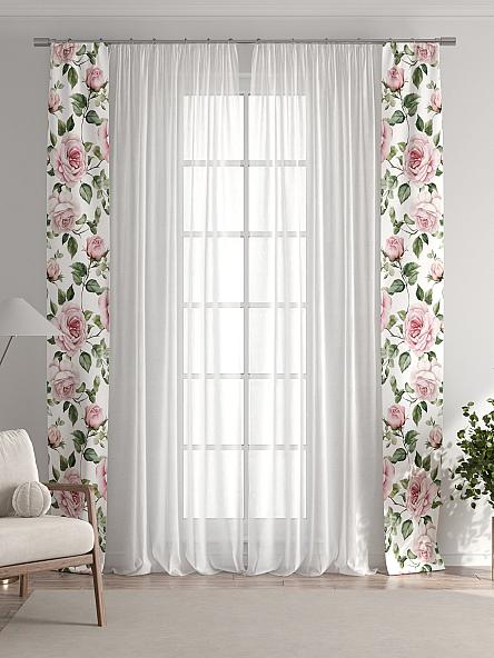 Тюль с декоративными подхватами Лабрист - 249 - фото 7