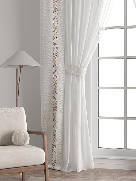 Тюль с декоративными подхватами Лабрист - 250 - фото 6