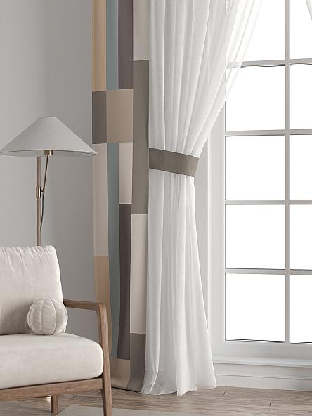 Тюль с декоративными подхватами Лабрист - 268 - фото 6