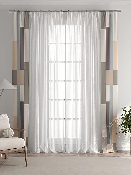 Тюль с декоративными подхватами Лабрист - 268 - фото 7