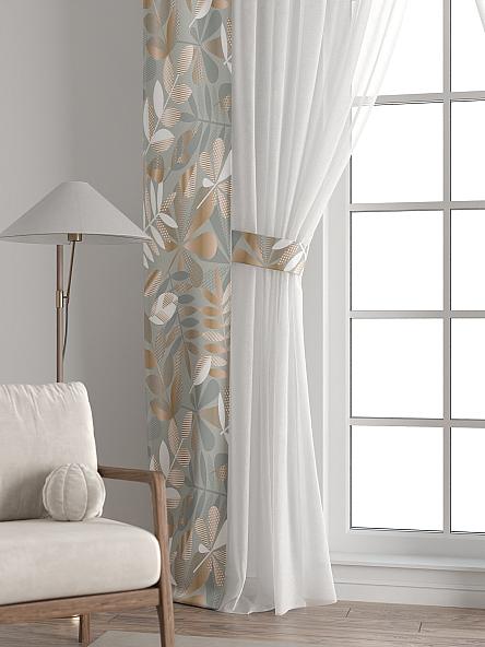 Тюль с декоративными подхватами Лабрист - 271 - фото 6