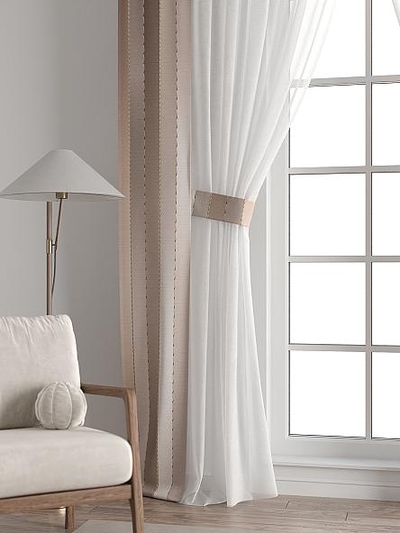 Тюль с декоративными подхватами Лабрист - 272 - фото 6