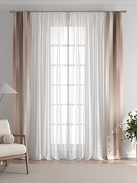 Тюль с декоративными подхватами Лабрист - 272 - фото 7