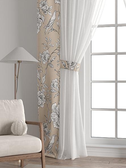 Тюль с декоративными подхватами Лабрист - 274 - фото 6