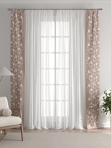 Тюль с декоративными подхватами Лабрист - 277 - фото 7