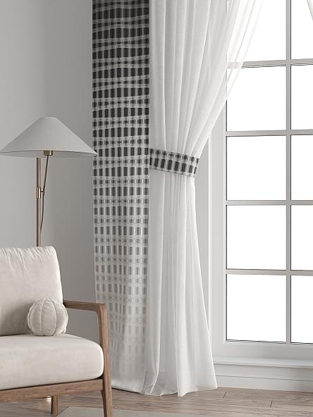 Тюль с декоративными подхватами Лабрист - 278 - фото 6