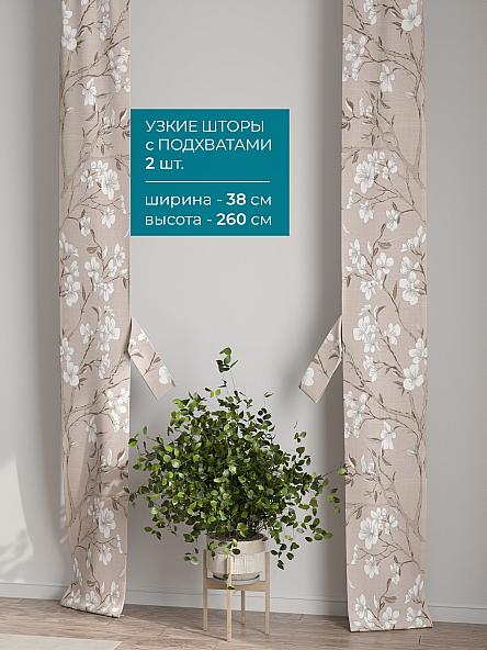 Тюль с декоративными подхватами Лабрист - 280 - фото 2