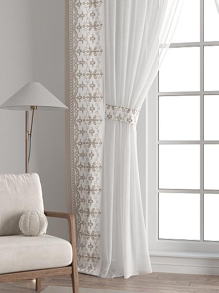 Тюль с декоративными подхватами Лабрист - 290 - фото 6