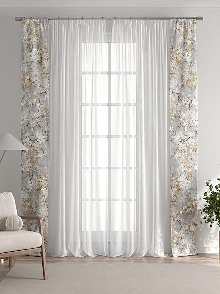 Тюль с декоративными подхватами Лабрист - 291 - фото 7