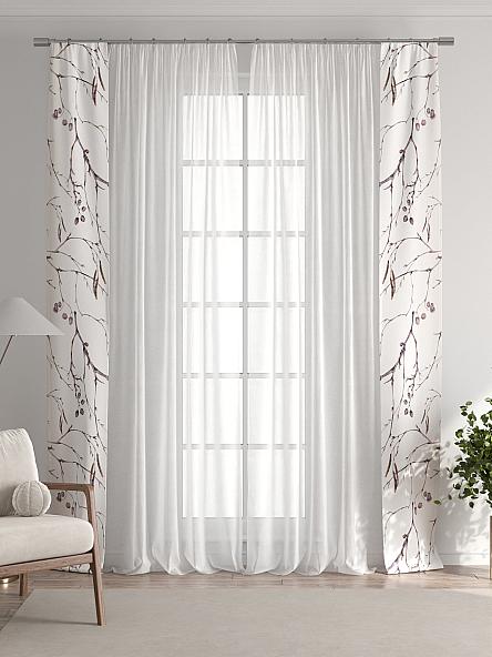 Тюль с декоративными подхватами Лабрист - 292 - фото 7