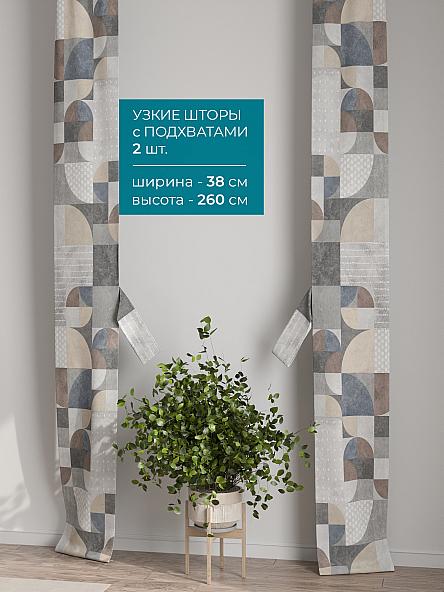 Тюль с декоративными подхватами Лабрист - 298 - фото 2