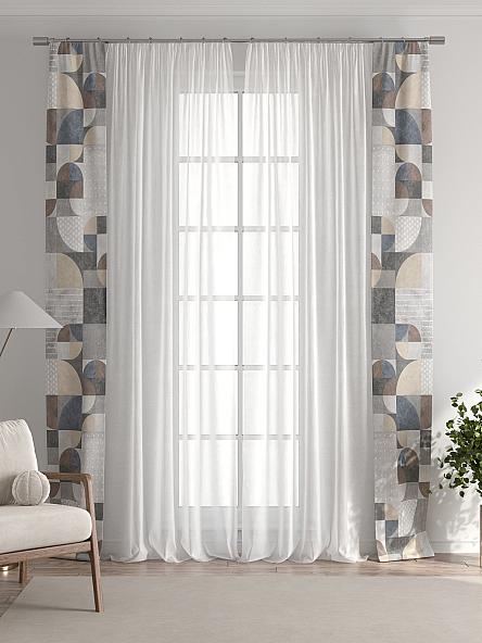 Тюль с декоративными подхватами Лабрист - 298 - фото 7