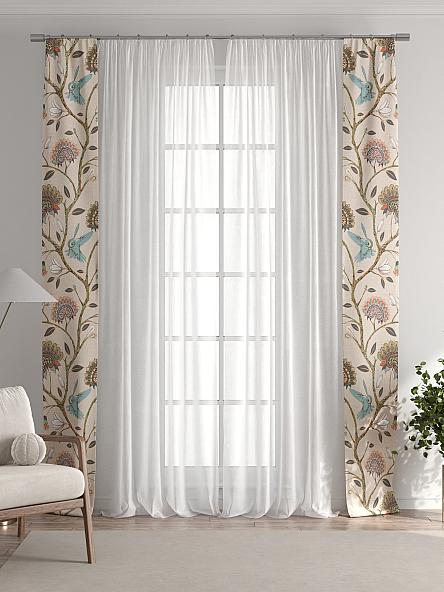 Тюль с декоративными подхватами Лабрист - 307 - фото 7