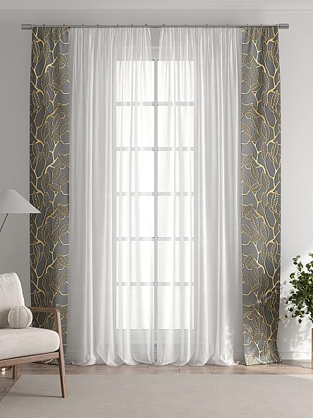 Тюль с декоративными подхватами Лабрист - 309 - фото 7