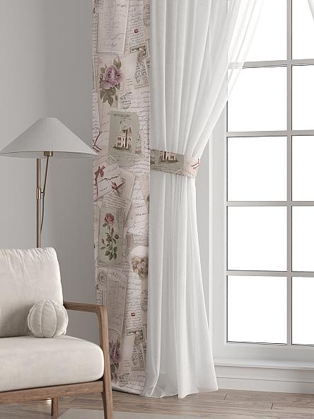 Тюль с декоративными подхватами Лабрист - 313 - фото 6