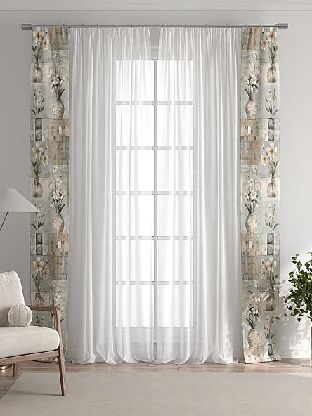 Тюль с декоративными подхватами Лабрист - 314 - фото 7