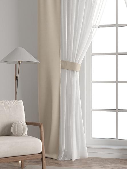 Тюль с декоративными подхватами Лабрист - 320 - фото 6