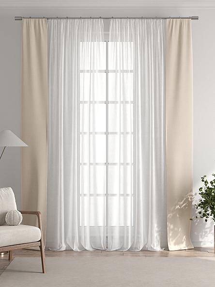 Тюль с декоративными подхватами Лабрист - 320 - фото 7