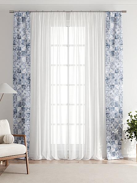 Тюль с декоративными подхватами Лабрист - 101 - фото 7