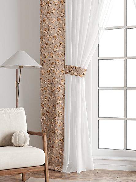 Тюль с декоративными подхватами Лабрист - 104 - фото 6