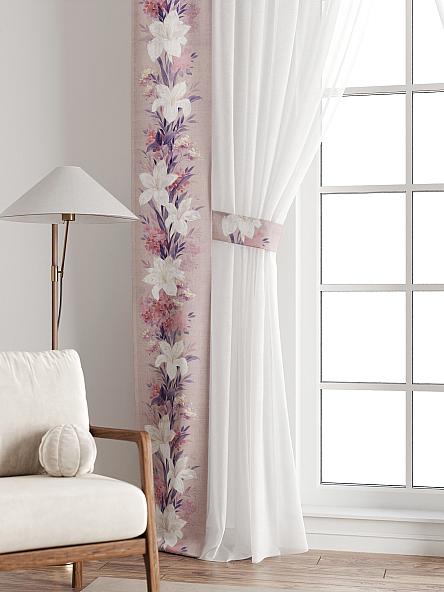 Тюль с декоративными подхватами Лабрист - 105 - фото 6