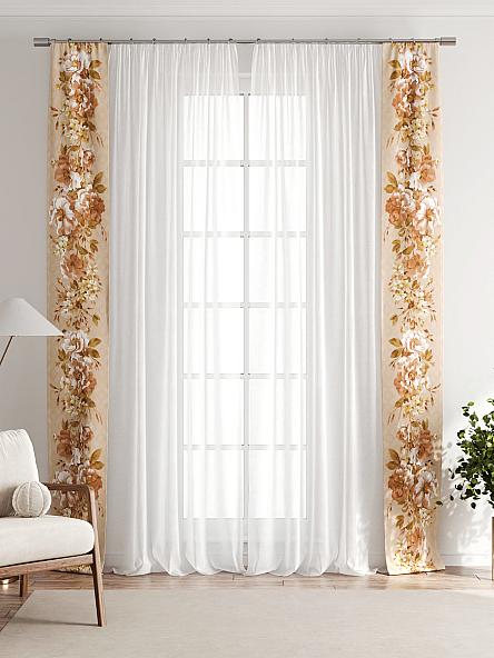 Тюль с декоративными подхватами Лабрист - 106 - фото 7