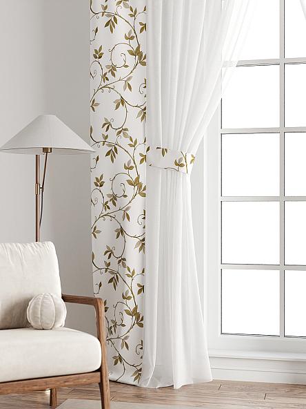 Тюль с декоративными подхватами Лабрист - 111 - фото 6