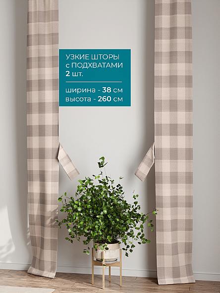 Тюль с декоративными подхватами Лабрист - 116 - фото 2