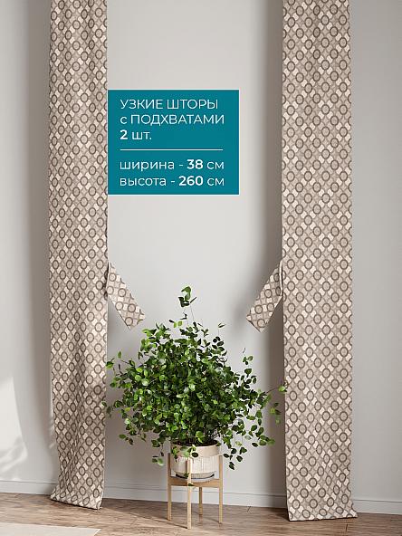 Тюль с декоративными подхватами Лабрист - 120 - фото 2