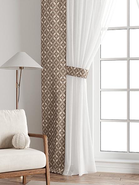 Тюль с декоративными подхватами Лабрист - 120 - фото 6