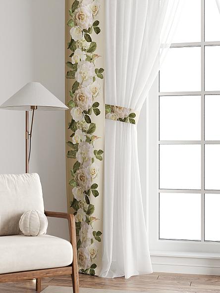 Тюль с декоративными подхватами Лабрист - 127 - фото 6