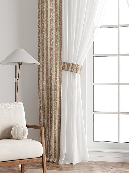 Тюль с декоративными подхватами Лабрист - 128 - фото 6