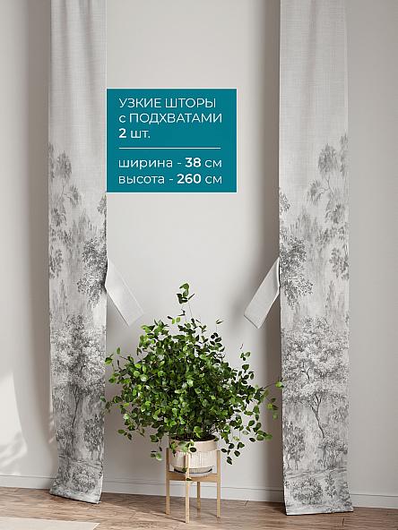 Тюль с декоративными подхватами Лабрист - 138 - фото 2