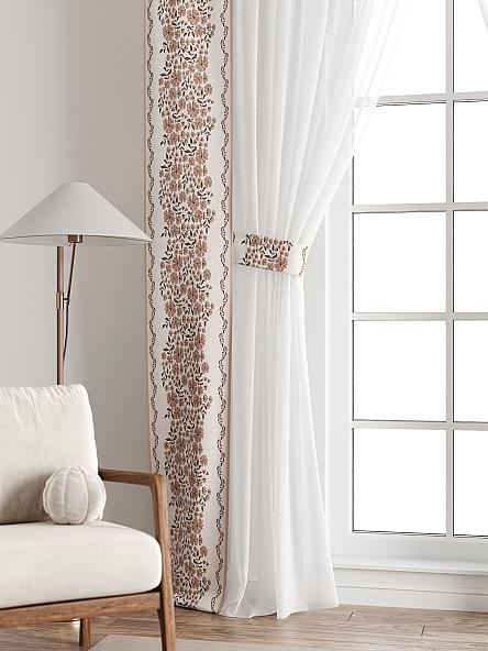 Тюль с декоративными подхватами Лабрист - 146 - фото 6