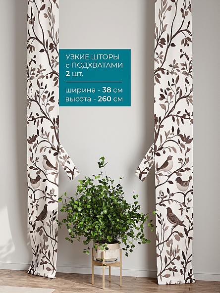 Тюль с декоративными подхватами Лабрист - 149 - фото 2