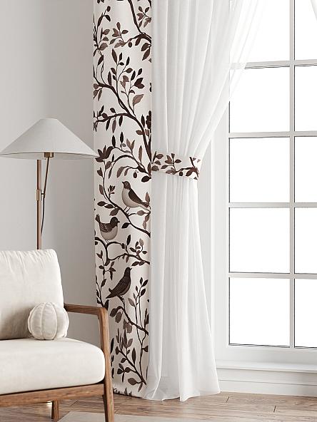 Тюль с декоративными подхватами Лабрист - 149 - фото 6