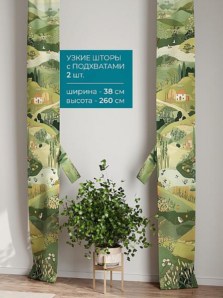 Тюль с декоративными подхватами Лабрист - 151 - фото 2